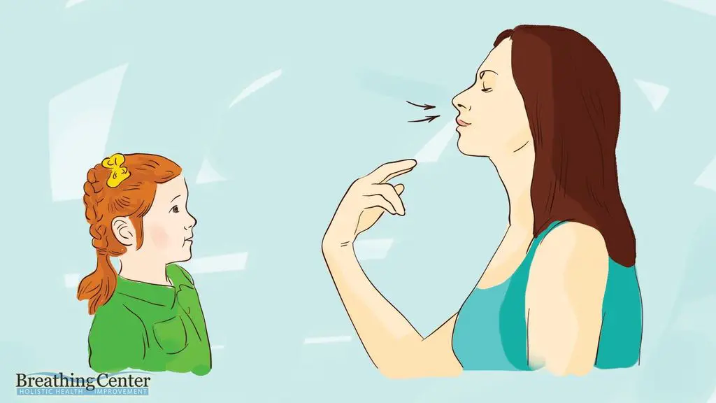 Breathe through your nose to stop adenoids