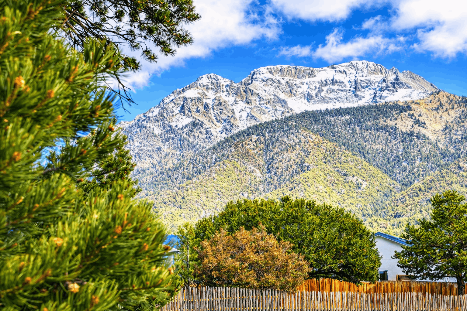 Panoramic Mountain View