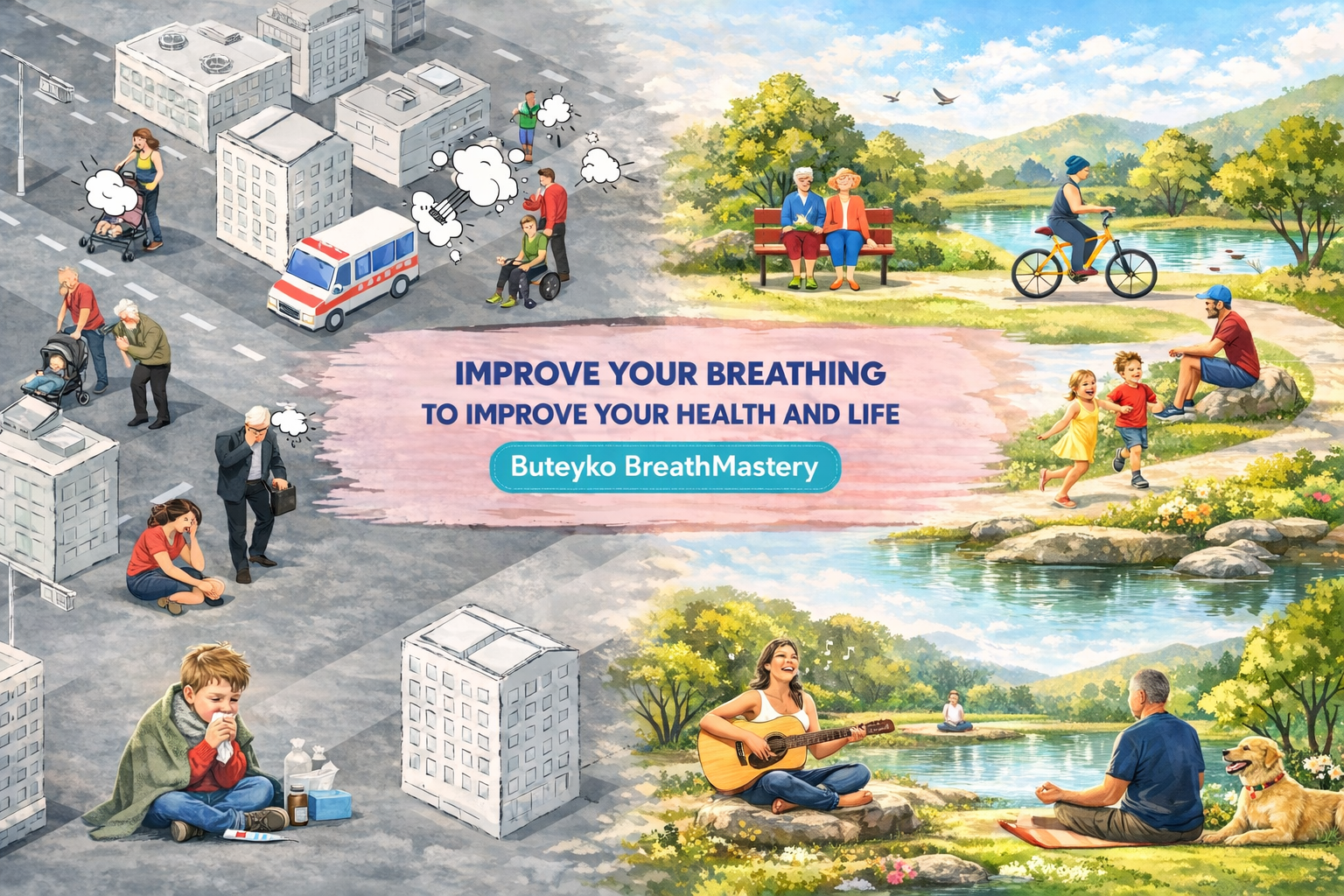 Buteyko Breathing method support program